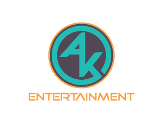 AK Entertainment logo design by uyoxsoul