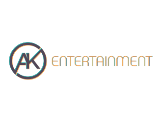 AK Entertainment logo design by qonaah