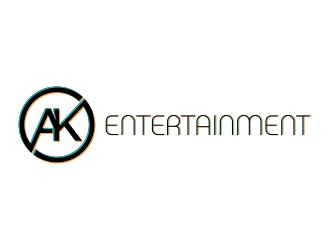 AK Entertainment logo design by qonaah