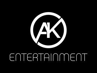 AK Entertainment logo design by qonaah