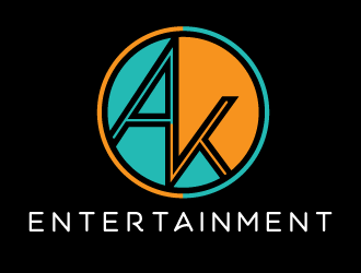 AK Entertainment logo design by scriotx