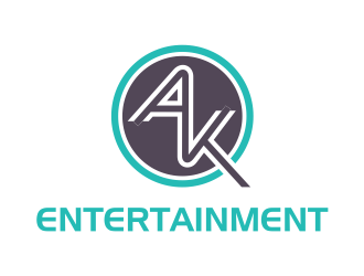 AK Entertainment logo design by cintoko