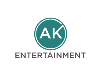 AK Entertainment logo design by BintangDesign