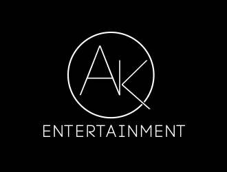 AK Entertainment logo design by shernievz