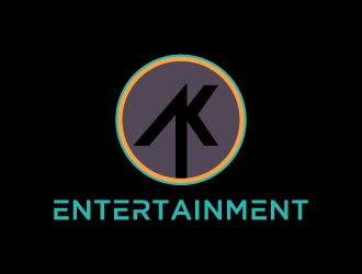 AK Entertainment logo design by labo