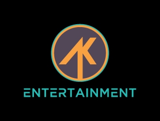 AK Entertainment logo design by labo