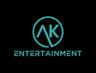 AK Entertainment logo design by labo