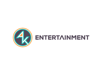 AK Entertainment logo design by uyoxsoul