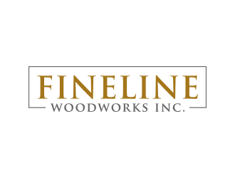 Fineline woodworks inc. logo design by lexipej