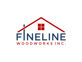Fineline woodworks inc. logo design by nurul_rizkon