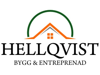 Hellqvist Bygg & Entreprenad logo design by jetzu