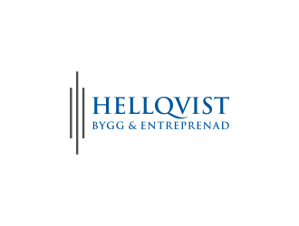 Hellqvist Bygg & Entreprenad logo design by L E V A R