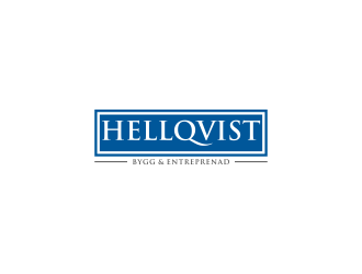 Hellqvist Bygg & Entreprenad logo design by L E V A R