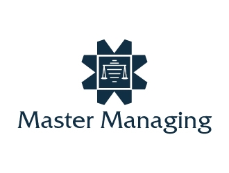 Master Managing  logo design by zenith