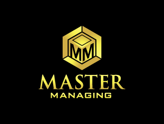 Master Managing  logo design by yurie
