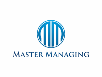 Master Managing  logo design by hopee