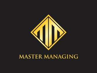 Master Managing  logo design by rokenrol