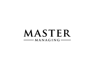 Master Managing  logo design by narnia