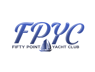 Fifty Point Yacht Club logo design by megalogos