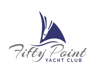 Fifty Point Yacht Club logo design by ruki
