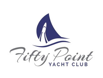 Fifty Point Yacht Club logo design by ruki