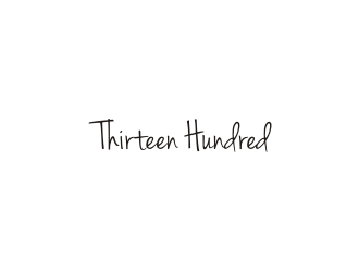 Thirteen Hundred logo design by dewipadi