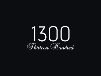 Thirteen Hundred logo design by logitec