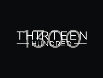 Thirteen Hundred logo design by yeve