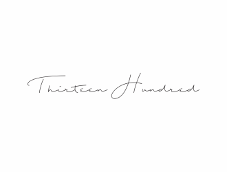 Thirteen Hundred logo design by hopee