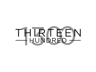 Thirteen Hundred logo design by yeve