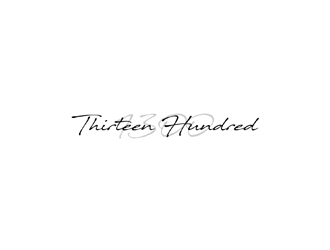 Thirteen Hundred logo design by johana