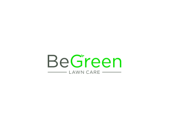 BeGreen Lawn Care logo design by L E V A R