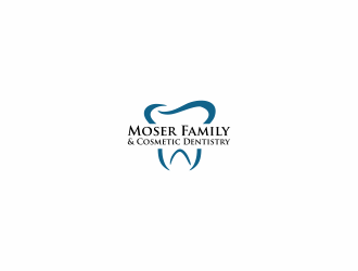 Moser Family & Cosmetic Dentistry logo design by hopee