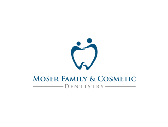 Moser Family & Cosmetic Dentistry logo design by mbamboex