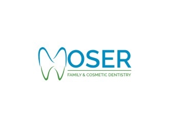 Moser Family & Cosmetic Dentistry logo design by savana