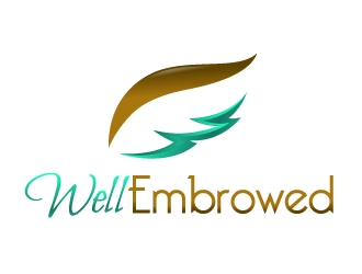 Well Embrowed logo design by Dawnxisoul393