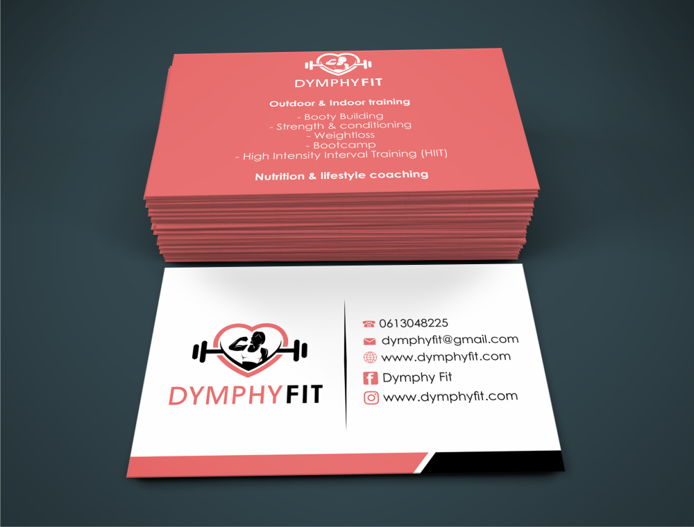 Dymphy Fit logo design by cintoko