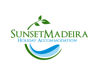 SunsetMadeira - Holiday Accommodation logo design by Greenlight