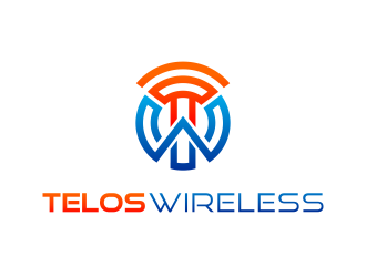 Telos Wireless logo design by mashoodpp