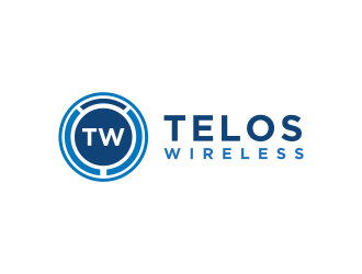 Telos Wireless logo design by RIANW