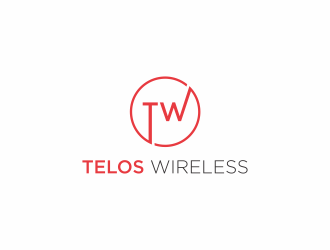 Telos Wireless logo design by haidar