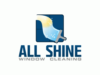 All Shine Window Cleaning logo design by lestatic22