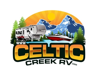 Celtic Creek RV logo design by DreamLogoDesign