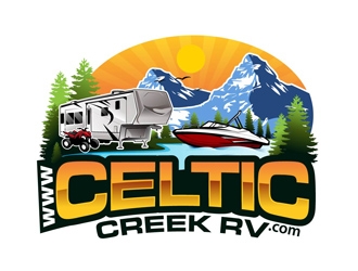 Celtic Creek RV logo design by DreamLogoDesign