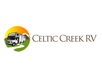 Celtic Creek RV logo design by kunejo