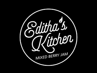Editha's Kitchen logo design by ingepro