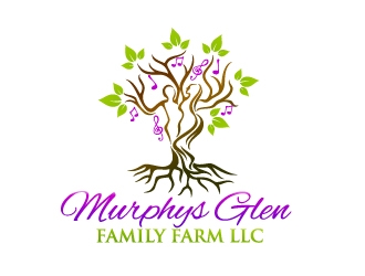 Murphys Glen Family Farm LLC logo design by Dawnxisoul393
