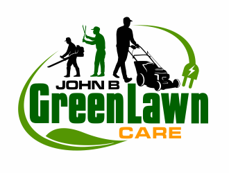 John B Green Lawn Care logo design by agus