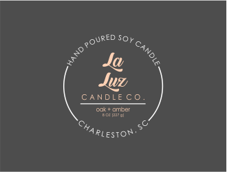 La Luz Candle Co. logo design by meliodas
