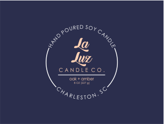 La Luz Candle Co. logo design by meliodas